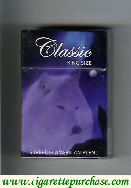 Classic cigarettes Superior American Blend king size